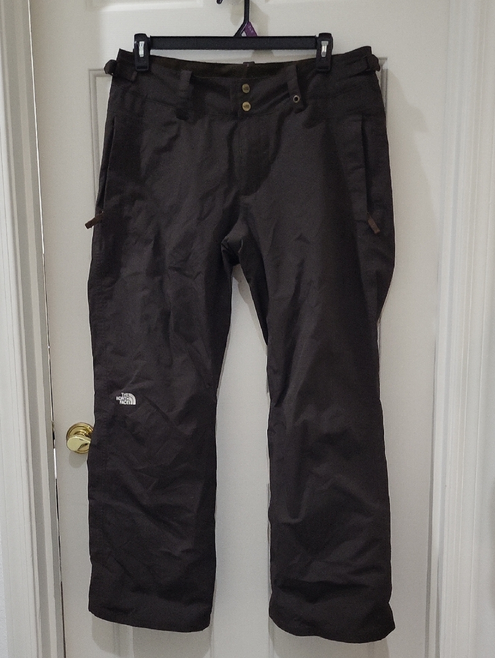 The North Face Hyvent Dark Brown Outdoor Snow Pants